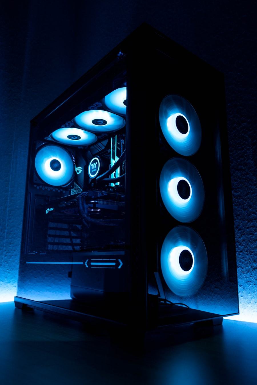 RGB gaming rig